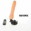 BASECOCK - VIBRADOR REALÍSTICO CONTROL REMOTO NATURAL 19.5 CM -O- 4 CM - Imagen 7