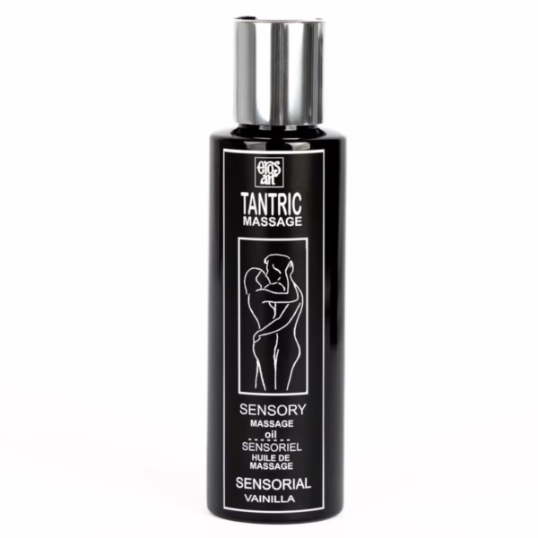 EROS-ART - ACEITE MASAJE TANTRICO NATURAL Y AFRODISÍACO VAINILLA 100 ML - Imagen 3