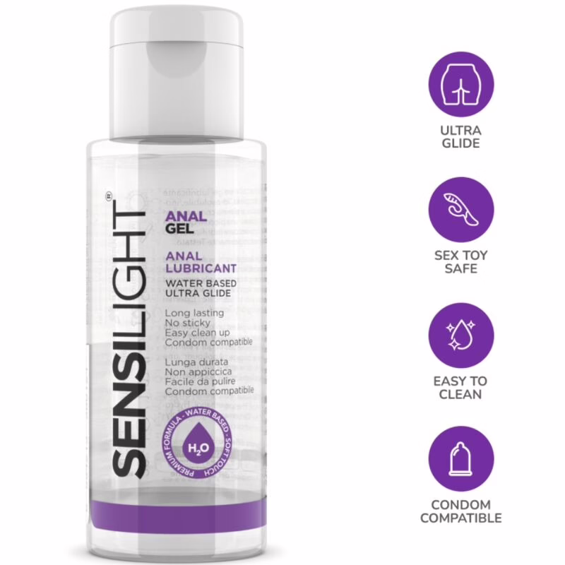 INTIMATELINE - SENSILIGHT GEL ANAL DESLIZANTE 30 ML - Imagen 2