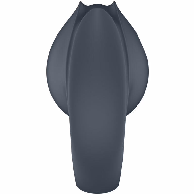 SATISFYER - PERFECT PAIR 2 MULTIVIBRADOR 2 EN 1 ANILLO PARA PENE & ESTIMULADOR DE DEDO GRIS - Imagen 7