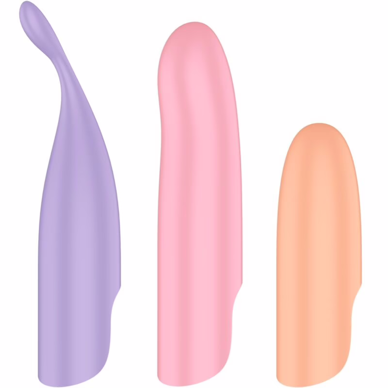 SATISFYER - PLAYFUL FOUR SET VIBRADORES 4 EN 1 + POWER BULLET - Imagen 8