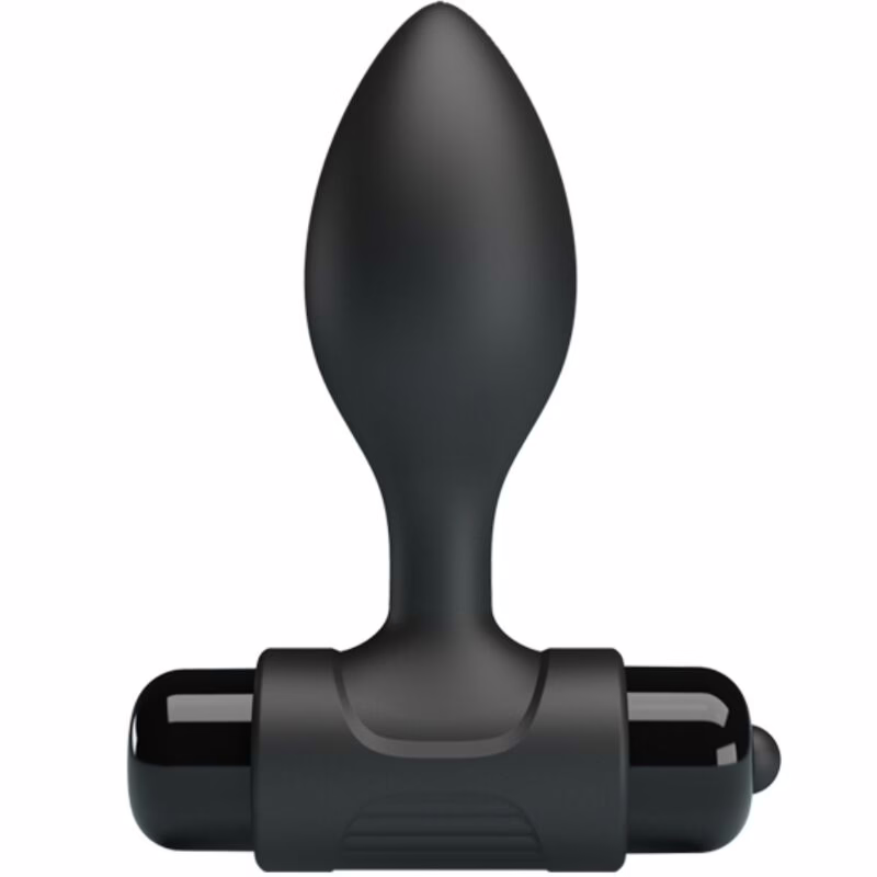 PRETTY LOVE - VIBRA BUTT PLUG ANAL 10 VIBRACIONES NEGRO - Imagen 2
