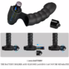 PRETTY LOVE - ALEXANDER VIBRADOR DE DEDO 10 VIBRACIONES NEGRO - Imagen 5