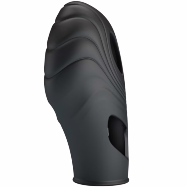 PRETTY LOVE - LICH VIBRADOR DE DEDO SILICONA NEGRO - Imagen 2