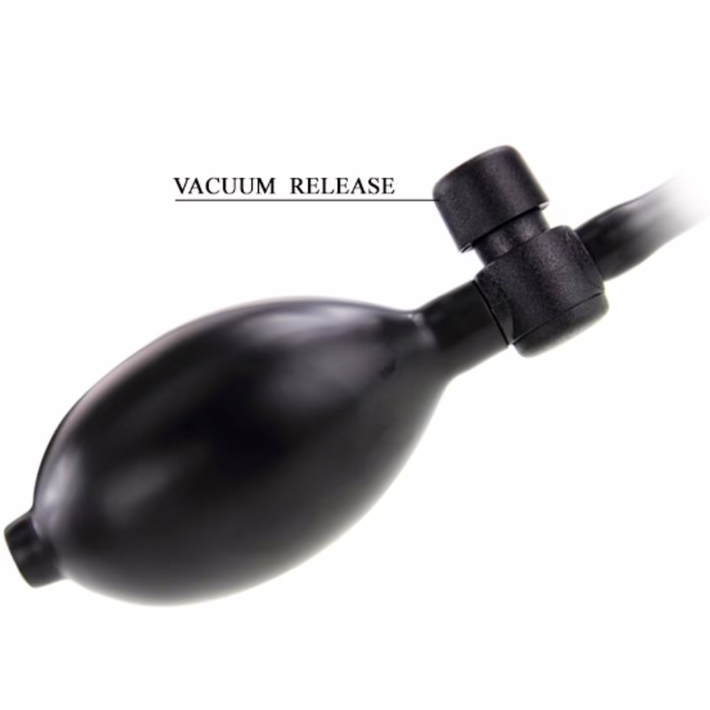 PRETTY LOVE - PLUG ANAL INFLABLE NEGRO - Imagen 5
