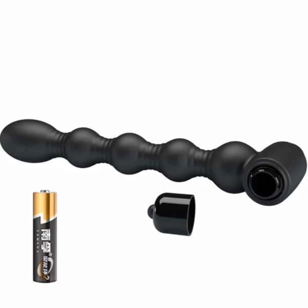 PRETTY LOVE - LYNN PLUG ANAL SILICONA 10 VIBRACIONES NEGRO - Imagen 4