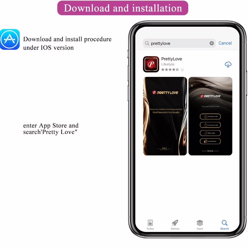 PRETTY LOVE - FRANZ MASAJEADOR & VIBRADOR APP GRATUTITA MORADO - Imagen 6