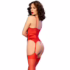 CHILIROSE - CR 4845 CORSET Y MEDIAS ROJO M - Imagen 5