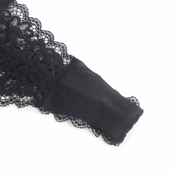 SUBBLIME - 955465 BODY CON CREMALLERA DE CUERO NEGRO L/XL - Imagen 9
