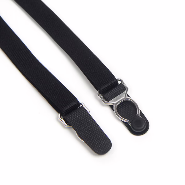 SUBBLIME - 955496 BODY DE ENCAJE CON LAZOS Y LIGAS NEGRO S/M - Imagen 9