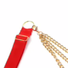 SUBBLIME - 955519 CONJUNTO SUJETADOR CON CADENAS Y CORAZÓN DE MALLA ROJO S/M - Imagen 6