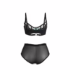 SUBBLIME - 955557 CONJUNTO SUJETADOR CON CREMALLERA DE MALLA DE CHAROL VERDE S/M - Imagen 6