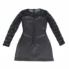 SUBBLIME - 955601 VESTIDO DE MANGA LARGA CON ENCAJE NEGRO L/XL - Imagen 6