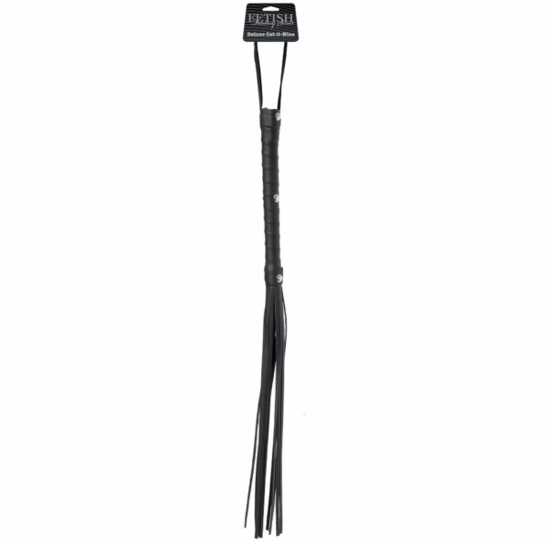 FETISH FANTASY LIMITED EDITION - LATIGO AZOTADOR PIEL NEGRO - Imagen 7