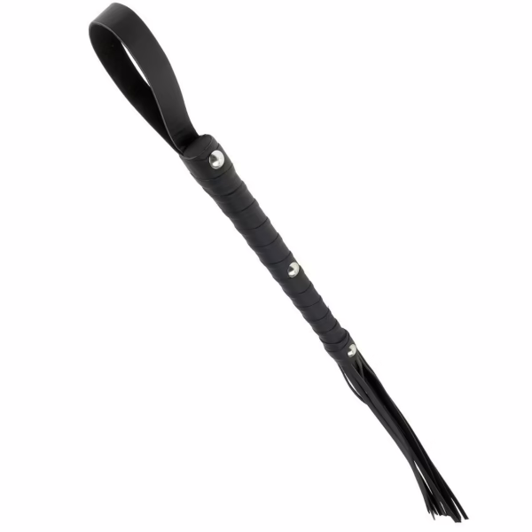 FETISH FANTASY LIMITED EDITION - LATIGO AZOTADOR PIEL NEGRO - Imagen 9