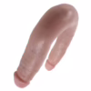 KING COCK - DILDO DOBLE PENETRACIÓN 12.7 CM NATURAL - Imagen 8