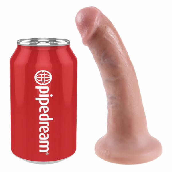 KING COCK - 6 PENE NATURAL 15.2 CM - Imagen 8