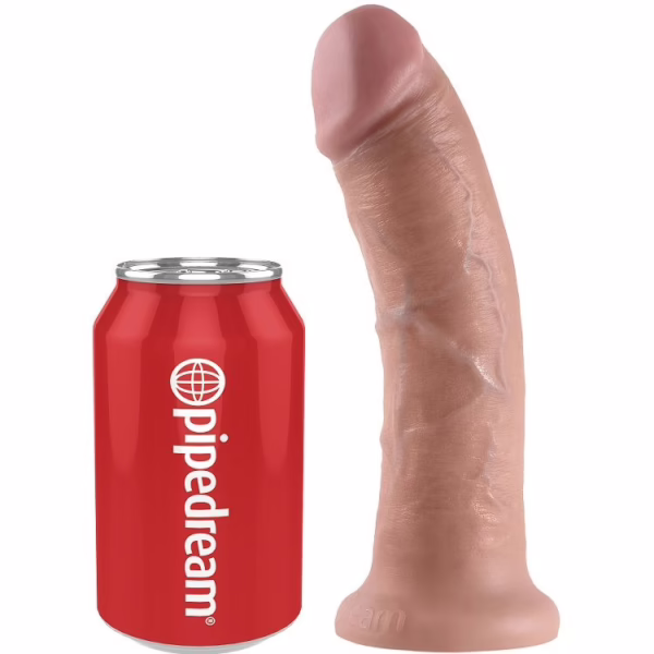 KING COCK - 8 PENE NATURAL 20.3 CM - Imagen 8