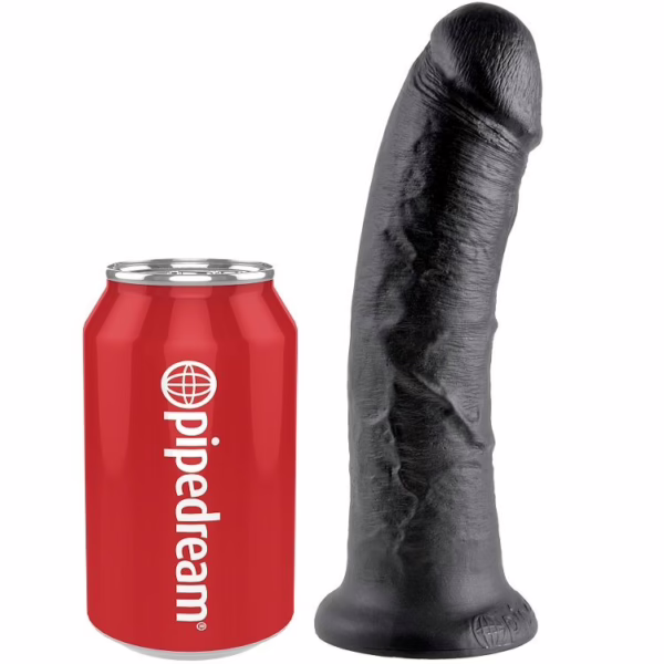 KING COCK - 8 PENE NEGRO 20.3 CM - Imagen 6