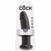 KING COCK - 10 PENE NEGRO 25 CM - Imagen 12