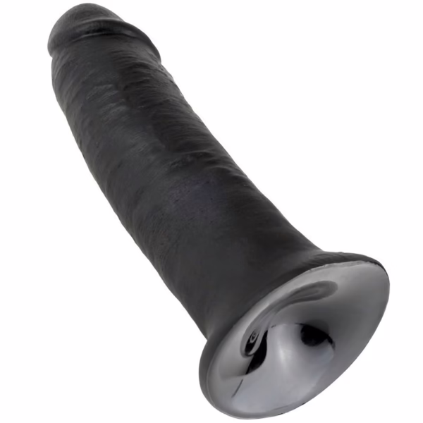 KING COCK - 10 PENE NEGRO 25 CM - Imagen 11