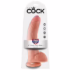 KING COCK - 9 PENE REALÍSTICO NATURAL 22.9 CM - Imagen 6
