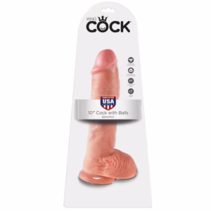 KING COCK - 10 PENE REALÍSTICO NATURAL 26.5 CM