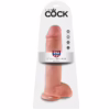 KING COCK - 11 PENE REALÍSTICO NATURAL 28 CM - Imagen 6