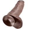 KING COCK - 12 PENE REALÍSTICO MARRÓN 30.48 CM - Imagen 7