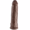 KING COCK - 12 PENE REALÍSTICO MARRÓN 30.48 CM - Imagen 8