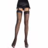 LEG AVENUE - MEDIAS DE RED PEQUEÑA CON ENCAJE MODELO 1 - Imagen 2