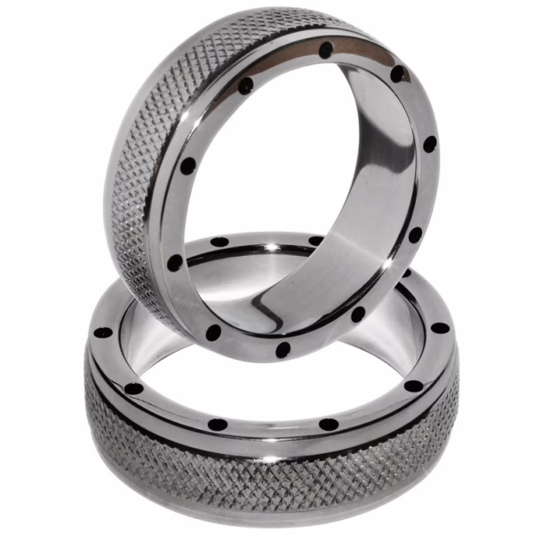 METAL HARD - ANILLO METAL PARA PENE Y TESTÍCULOS 45 MM - Imagen 3