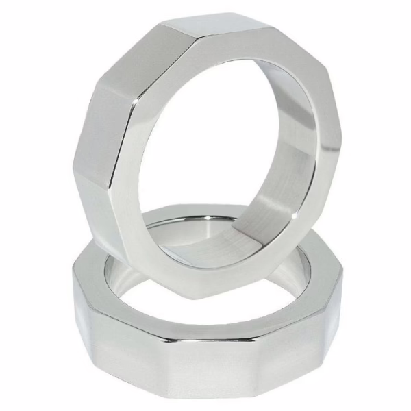 METAL HARD - ANILLO PENE Y TESTÍCULOS NUT 55 MM - Imagen 2