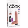 KING COCK - PENE REALÍSTICO EYACULADOR NATURAL 20.32 CM - Imagen 7