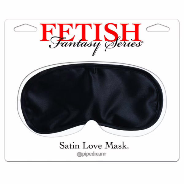 FETISH FANTASY SERIES - MASCARA SATINADA NEGRA - Imagen 3