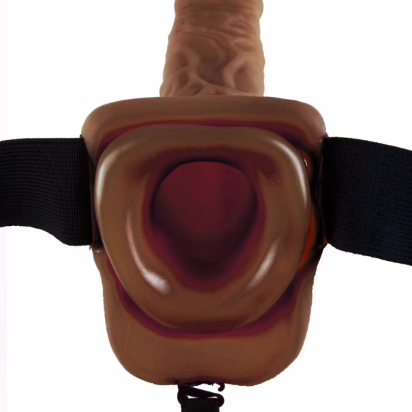 FETISH FANTASY SERIES - 9 ARNÉS CON TESTÍCULOS HUECO MAN 22.9 CM MARRÓN - Imagen 11