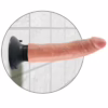 KING COCK - DILDO VIBRADOR 17.78 CM NATURAL - Imagen 13