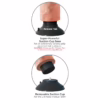 KING COCK - DILDO VIBRADOR CON TESTÍCULOS 25.5 CM COLOR NATURAL - Imagen 10