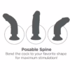 KING COCK - DILDO VIBRADOR CON TESTÍCULOS 25.5 CM COLOR NATURAL - Imagen 14
