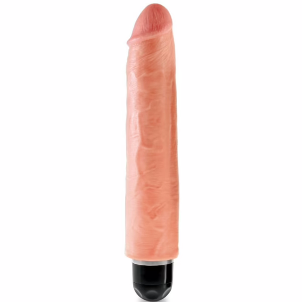 KING COCK - VIBRADOR REALÍSTICO STIFFY 25.4 CM NATURAL - Imagen 5
