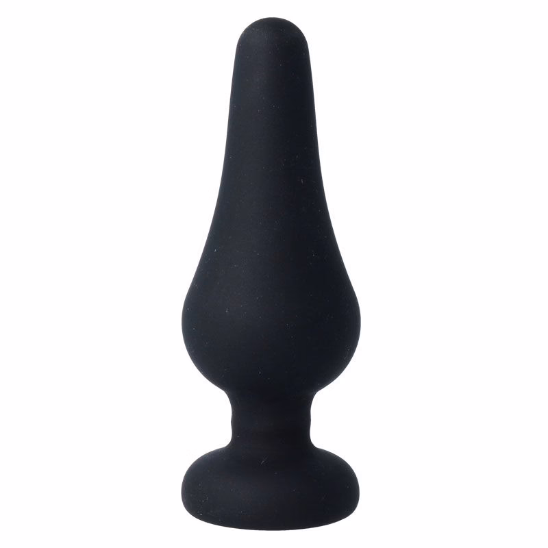 INTENSE - ANAL PLUG PIPO L SILICONE NEGRO 13 CM - Imagen 3