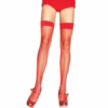 LEG AVENUE - MEDIAS EN RED ROJAS TALLA ÚNICA - Imagen 2