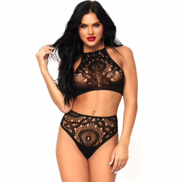 LEG AVENUE - SET 2 PIEZAS TOP Y PANTIES M/L - Imagen 4