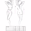 PASSION - WOMAN TRIXY TEDDY NEGRO TALLA S/M - Imagen 3