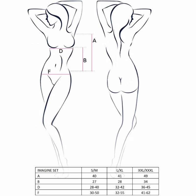 PASSION - WOMAN IMAGINE SET TALLA L/XL - Imagen 3