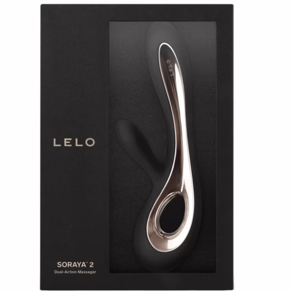 LELO - SORAYA 2 NEGRO VIBRADOR RABBIT - Imagen 6