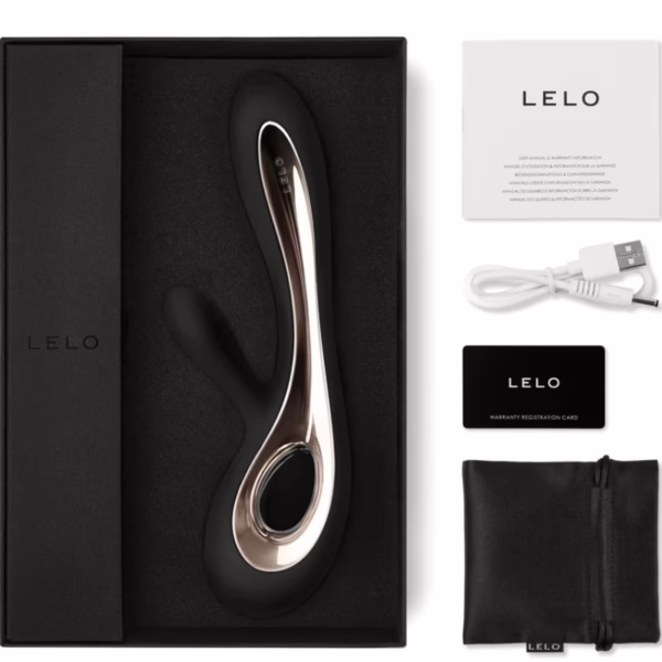 LELO - SORAYA 2 NEGRO VIBRADOR RABBIT - Imagen 5
