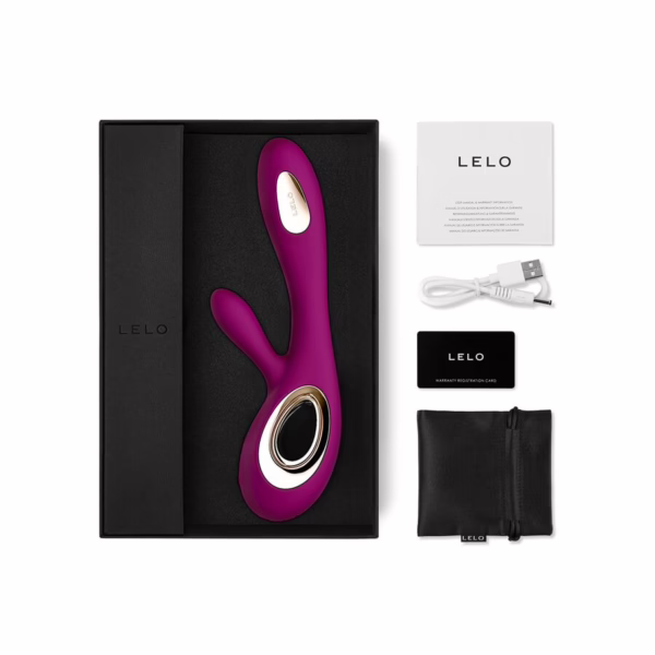 LELO - SORAYA WAVE VIBRADOR RABBIT MORADO - Imagen 7