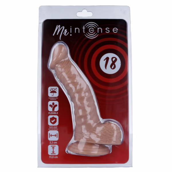 MR INTENSE - 18 PENE REALÍSTICO 19.8 CM -O- 3.2 CM - Imagen 12