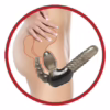 FETISH FANTASY SERIES - SERIES STRAPLESS ARNÉS SIN CUERDAS CON ESTIMULADOR ANAL - Imagen 8